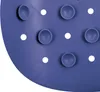 MSV Dusch-/Badeschutzmatte Bad - Gummi - blau - 54 x 54 cm Produktbild-Vorschau 3