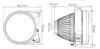 KOSO Hawkeye LED koplamp, grootlicht Productafbeelding-voorbeeld 4