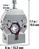 SucceBuy 71550 Przenośna ręczna hydrauliczna zaciskarka do Podgląd zdjęcia produktu 8