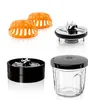 A collection of blender attachments on a white background. Podgląd zdjęcia produktu