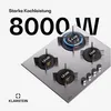 Klarstein Gaskocher 4 Flammig, Einbau-Gaskocher für Produktbild-Vorschau 2