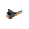 A single carbon brush with a holder, isolated on a white background. Produktbild-Vorschau