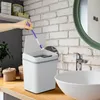 Relaxdays Mülleimer Bad, mit Sensor, 9 Liter, elektrischer Produktbild-Vorschau 2