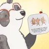 Mr. & Mrs. Panda Tischschoner 2017 Geburtstag Lächeln - Produktbild-Vorschau 2