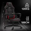 SENSE7 Knight Fauteuil gaming en cuir synthétique noir et Voir les images du produit 4