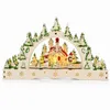 Salcar Houten kerstdorp, 3D lichtboog, 32 cm met 13 Productafbeelding-voorbeeld 11