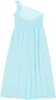 Elegantes Ein-Schulter Prinzessin Kleid - Festliches Produktbild-Vorschau 3