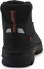 A black winter boot shown from the back. Produktbild-Vorschau