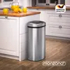 MONZANA® Mülleimer mit Sensor Küche 50L Edelstahl Automatik Produktbild-Vorschau 2