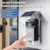 Kryt proti dešti pro zvonek se solárním modulem, průhledný Náhled obrázku produktu 3
