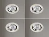 4 LED Einbaustrahler Decke rund Ø 8,5cm Spot schwenkbar Produktbild-Vorschau 3