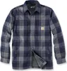 Carhartt Heavyweight Flannel Sherpa Hemd (niebieski, S) Podgląd zdjęcia produktu 5