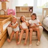 Flumi uitklapbare kinderbank van schuim, slaapbank met Productafbeelding-voorbeeld 6