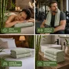 Bambus Handtücher 4er Set, 450 g/m², 50 % Viskose aus Produktbild-Vorschau 3