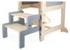 Janod Holz-Lernturm Tafel - höhenverstellbarer Tritthocker Produktbild-Vorschau 2