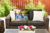 MuchoWow® Outdoor Kissen - Wasserfall - Pflanzen - Sonne - Produktbild-Vorschau 5