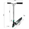 SOKE PRO Stunt-Scooter Silber und Türkis Produktbild-Vorschau 10