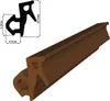 S-1126 marrone guarnizione finestra guarnizione di gomma Anteprima dell’immagine prodotto 1