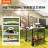 VEVOR Servierwagen Küchenwagen 100 x 64 x 83,5 cm Produktbild-Vorschau 2