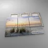 Bild auf Leinwand - Leinwandbild - 3 Teile - Westen Sonne Produktbild-Vorschau 2