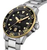 Tissot Seastar 1000 Quartz, cadran noir, 36 mm, doré Voir les images du produit 2