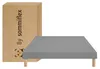 Sommier Tapissier Gris 130x190 Fabrication Française Voir les images du produit 5