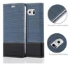 Cadorabo Hülle für Samsung Galaxy S6 Schutzhülle in Blau Produktbild-Vorschau 3