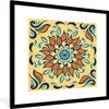 MuchoWow® MuchoWow® Gerahmtes Poster Sonnenblumen - Blätter Produktbild-Vorschau 1