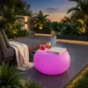 Milani Home - tavolino luminoso da esterno in polietilene, Anteprima dell’immagine prodotto 2