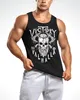 Herren Tank-Top Victory or Valhalla Skull Totenkopf Produktbild-Vorschau 3