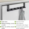 WENKO Metall Türgarderobe Celano in Schwarz 39 x 11 x 5,5 Produktbild-Vorschau 2