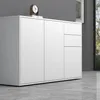 doporro Sideboard Kommode 80 cm in Matt Weiß Produktbild-Vorschau 2