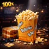 Vrecúško na udržanie tepla Popcorn 100 kusov 1,3 litra Náhľad obrázku produktu 9