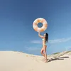 Petites Pommes Schwimmring ANNA Peach Daisy | Ø 60cm Produktbild-Vorschau 2