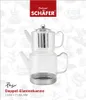 Schäfer Home Kays Doppel-Glasteekanne - Induktion, 1L & 2L, Produktbild-Vorschau 2