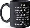 Mr. & Mrs. Panda Tasse Spruch Leichtigkeit und Vertrauen - Produktbild-Vorschau 2