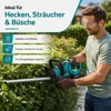 AJIEQAQ 21V Akku Heckenschere 1000W Brushless Motor mit Produktbild-Vorschau 2
