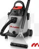 A wet/dry vacuum cleaner with a carpet cleaning attachment is shown against a white background. Produktbild-Vorschau