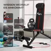 Skládací posilovací lavice KM-Fit Multifunkční posilovací Náhled obrázku produktu 4