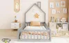 Bed met huisvorm, 90 x 200 cm. Kinderbed met Productafbeelding-voorbeeld 17