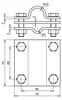 DEHN Aardingklem 610020 Niro, geschikt voor RD 8-10, FL40, Productafbeelding-voorbeeld 4