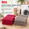 Betz 10 Stück Waschhandschuhe 16x21 cm PALERMO 100% Produktbild-Vorschau 5