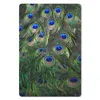 MuchoWow® Mauspad Mousepad Nahaufnahme von Pfauenfedern Produktbild-Vorschau 1