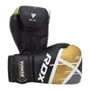 RDX Boxerské rukavice F7 Ego, černo zlaté, 12 oz Náhled obrázku produktu 10