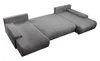 Moebelfest Credo Ecksofa U-Form, Cordstoff, Schlaffunktion, Produktbild-Vorschau 4