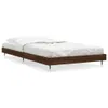 Bettgestell ohne Matratze Braun Eiche 90x190 cm Produktbild-Vorschau 1