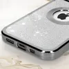 Avizar, Glitzer-Silikonhülle mit Chromumrandung für Apple Produktbild-Vorschau 4