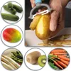 com-four® 3x Sparschäler mit Keramikklinge für Obst und Produktbild-Vorschau 4