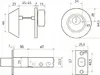 Einsteckschloss FEINZ D101 Silber Robust Sicher für Türen Produktbild-Vorschau 2