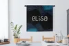 MuchoWow® Wandteppich Wandbehang Elisa - Pastell - Mädchen Produktbild-Vorschau 2